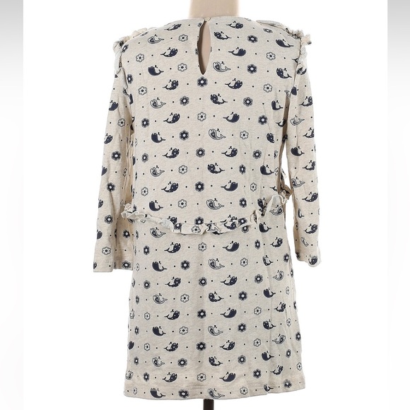 Anthropologie Karen Walker Runway Sealife Sweatshirt Dress Size 8 Medium M - Picture 6 of 9